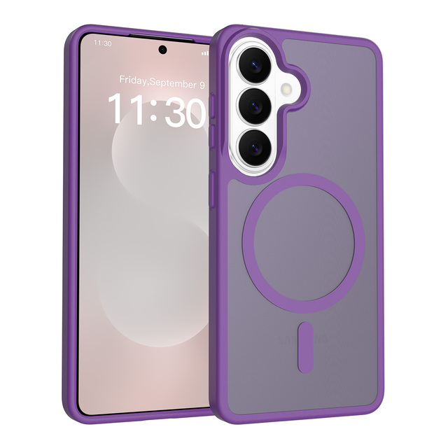 Wholesale Custom Phone Case for Samsung S26 Anti Drop Magnetic Wireless Charging Compatible Mobile Protective Cover