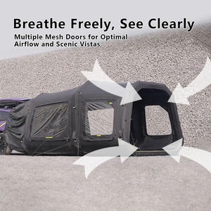 <span class=keywords><strong>Tente</strong></span> à faisceau d'air léger en tissu Oxford épaissi pour l'extérieur Capsule d'espace <span class=keywords><strong>de</strong></span> camping étanche <span class=keywords><strong>tente</strong></span> <span class=keywords><strong>de</strong></span> <span class=keywords><strong>hayon</strong></span> <span class=keywords><strong>de</strong></span> voiture <span class=keywords><strong>gonflable</strong></span> pour SUV - Product Image 3