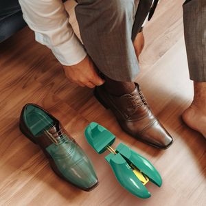 Extenseur de chaussures réglable grande taille pour hommes et femmes civière de chaussures en plastique longueur et largeur de l'arbre à chaussures couleur personnalisée - Product Image 3