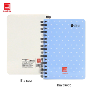 Lets Fly Hong Ha Spiral <b>Notebook</b> with Waterproof Laminated Cover Digital Printing Clean Ruled Pages Modern Office Friendly Style - Product Image 2