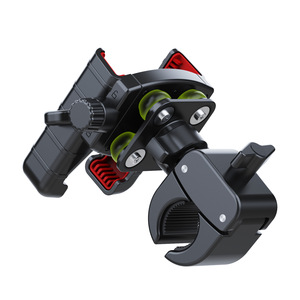 Support de téléphone à pince manuelle réglable pour moto Support de téléphone intelligent pour vélo Rotation <span class=keywords><strong>Golf</strong></span> Cart Support de téléphone - Product Image 3