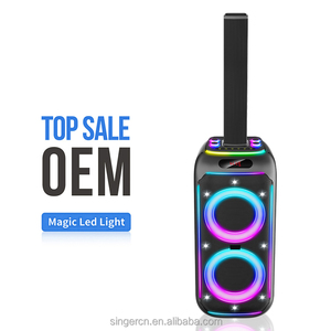 New 8 inch dòng mảng loa âm nhạc di động Bluetooth <span class=keywords><strong>speaker</strong></span> với đầy màu sắc đèn LED, <span class=keywords><strong>Mini</strong></span> không dây loa ngoài trời - Product Image 3