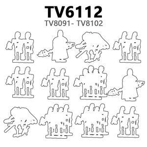 Space Stormtrooper 212 501st Clone Trooper <span class=keywords><strong>Anakins</strong></span> Skywalker Obi Wans Minifigs Building Block Sets Jouets pour enfants TV6108-6116 - Product Image 6