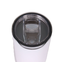 Gobelet isotherme à double paroi en acier inoxydable de 12 oz pour enfants, avec paille et couvercle, bouteille d'eau pour bébé, modèle RTS Sublimation