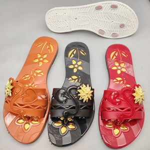 Fábrica al por mayor de moda Chappal suelas para sandalias Slide Les Chaussures zapatilla para damas - Product Image 5