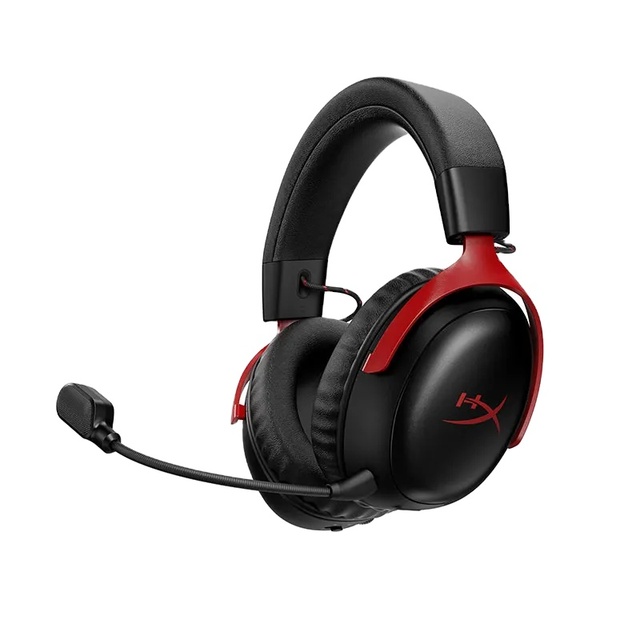 HYPERX Cloud III Wireless Gaming Headset Over-Ear Noise-Canceling Microphone Dynamic Drivers Multi-Platform