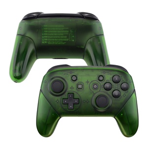 เคสใสสำหรับจอย Nintendo Switch Pro Controller แบบไร้สาย พร้อมแผงด้านหน้าและด้านหลัง ป้องกันการลื่น - Product Image 4