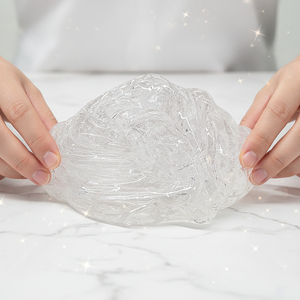 Slime cristallin violet galactique non toxique - Texture lisse comme de l'eau pour les enfants et les filles de 10 à 12 ans - Product Image 1