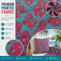 Tissu popeline de coton doux 60S imprimé, motif floral romantique aquarelle, impression réactive pour robe