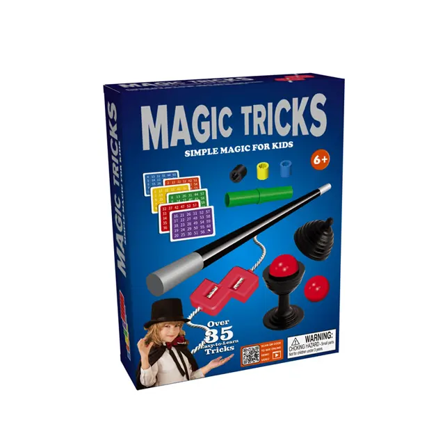 클래식 장난감 35 쉬운 마술 트릭 세트 매직 카드 어린이