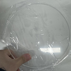 10인치 사파이어 비구면 렌즈 시계 9 모스 경도 스크래치 방지 마모 방지 반사 방지 코팅 OEM 맞춤 제작 가능 >99.996% - Product Image 4