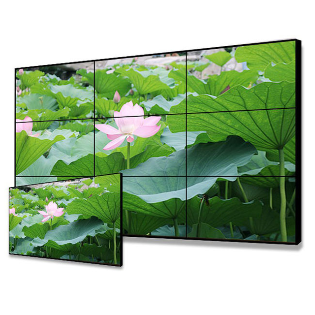 55-Inch 4K Advertising Ultra-Narrow Bezel LCD Video Wall 3.5mm1.7mm0.88mm Splicing Screen Indoor Use People Counting Shopping