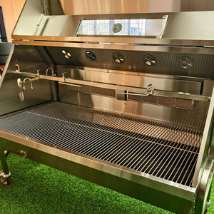 Griglia a Gas <span class=keywords><strong>per</strong></span> Barbecue all'Aperto con Girarrosto <span class=keywords><strong>per</strong></span> Maiale Intero e Agnello, Ideale <span class=keywords><strong>per</strong></span> Feste a Tema Calcistico - Product Image 5