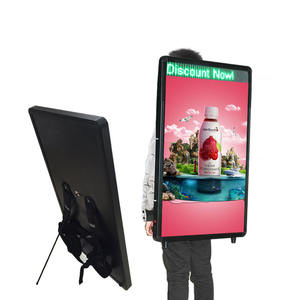 في الهواء الطلق المشي على ظهره عرض الإعلانات أدى لافتات رقمية وعرض لوحة - Product Image 2