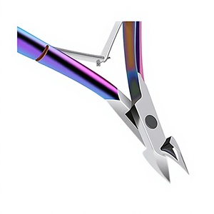 Pince à cuticules professionnelle pour salon, outil de manucure à bord tranchant, en acier inoxydable, à mâchoires larges pour la coupe des ongles - Product Image 1