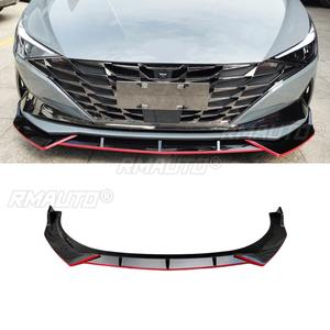 Para Hyundai Elantra 2017-2021 7ª Generación, Spoiler Delantero, Cubierta de Parachoques, Protector de Parachoques, Labio Delantero, Kit de Carrocería, Accesorios para Coche - Product Image 6