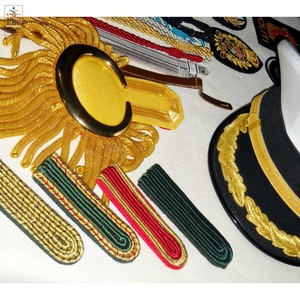 Accesorios de Uniforme Ceremonial, Regalia - Hechos a Mano con Hilo de Seda/Algodón/Metálico, Accesorios Suaves y Rígidos de Calidad Profesional para - Product Image 6