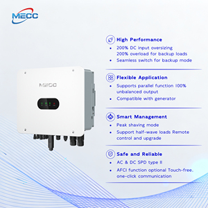 ระบบพลังงานแสงอาทิตย์แบบไฮบริดสามเฟส 127V 220V IP65 ขนาด 5KW 15kW รุ่น US สำหรับระบบโซลาร์เซลล์ในสหรัฐอเมริกา แบบออนกริดและออฟกริด - Product Image 2