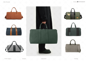 YIKU Custom Embossed Logo Personalized Duffle <strong>Bag</strong> Embroidery Logo <strong>Leather</strong> Luggage Handbags Men <strong>Travel</strong> <strong>Bags</strong> - Product Image 3