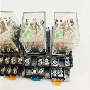 8pin 11pin Wl13f/Mijn 12V Relais Met Socket Voor Industriële Controle Hot Verkoop, 220vac Relais