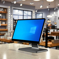 Terminal Punto de Venta de Aluminio Delgado de 15.6 Pulgadas con Pantalla Única para Restaurante