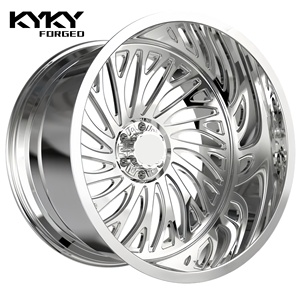 Jantes OEM 22x12 24x14 26x14 30x16 Personnalisées 4x4 Super Single avec capuchons flottants, PCD 6x5.5 8x6.5 8x170 8x180 8x200 - Product Image 2