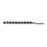 Motherboard Firewall IIT 1U Rack Mount LGA1151 SFP Serat Optik H170 8 Nic DDR3 32GB OEM Perangkat Jaringan Pfsense
