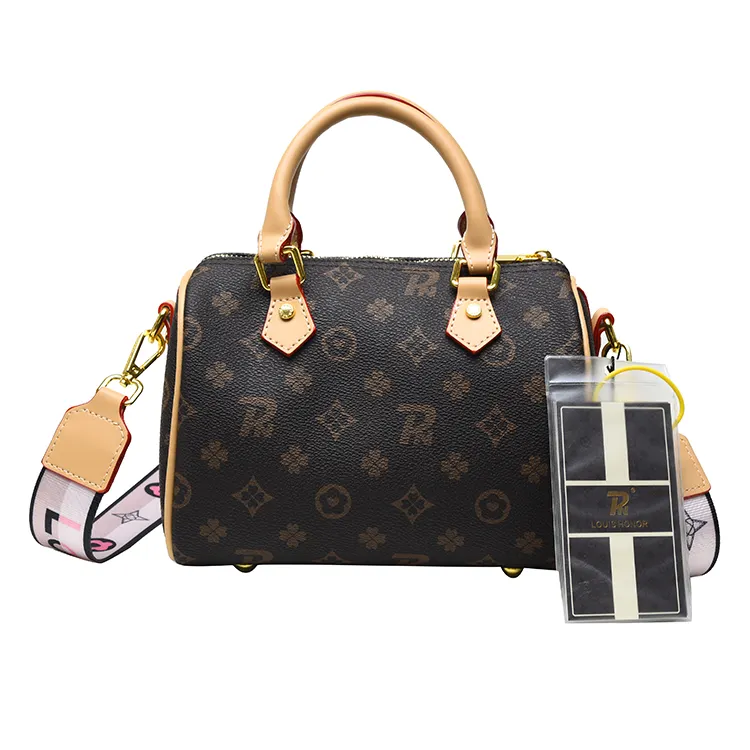 Luxury Designer Boston Handbag Famous Brands Women Boston Bag Crossbody Ladies Female Purses