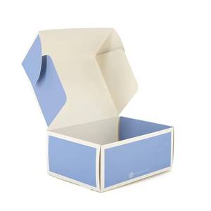 Custom Logo Printed <b>Christmas</b> Folding Mailer <b>Box</b>, Corrugated Shipping <b>Box</b> for Cookies Candles Cosmetic Holiday Gift Packaging - Product Image 1