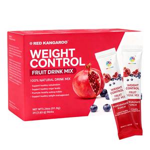 Natuurlijke gewichtscontrole granaatappelpoeder voor vetverbranding en eetlustremming, instant granaatappelpoeder drankmix - Product Image 1