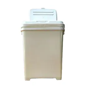 Groothandel 10 Gallon 40l Plastic Emmers, Huisdiervoeding Opslag Emmers, Clamshell Emmers