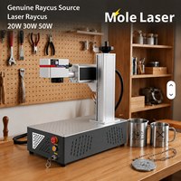 Machine de marquage laser à fibre Lightburn JPT MOPA M7 20W 30W 60W 100W, graveur laser couleur pour métal avec logiciel EZCAD
