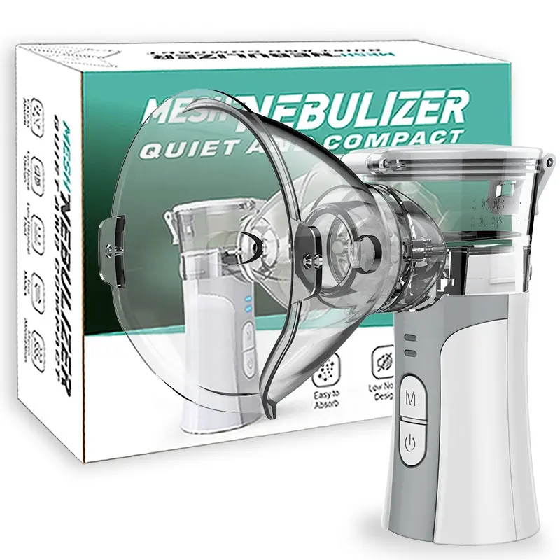 Personal Asthma Inhaler Spacer Mask Peppermint Salbutamol Handy Medical Electric Nebulizer Parts Steam vaporizer Machine