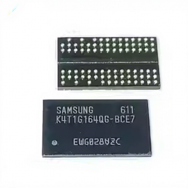 New and Original K4T1G164QJ-BCE7 K4T Series Memory IC 1Gb DDR2 SDRAM 800MHz PC2-6400 1.8V BGA84 Storage Integrated Circuit