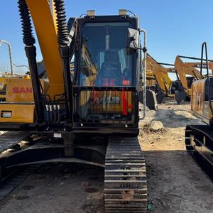 Excavatrice Sany 135c d'occasion, 13,5 tonnes, modèle 2022, faible nombre d'heures de travail, état 95% NEUF, moteur inclus, vente à prix réduit - Product Image 4