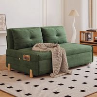 Canapé-lit 3 places moderne de luxe en bois, tissu doux, pliable, multifonctionnel avec rangement, pour salon et chambre, mobilier de maison