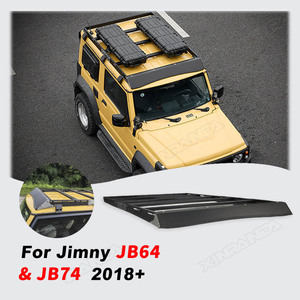 Portaequipajes Seccional de Dos Secciones, Tipo de Ensamblaje, Barras de Techo <span class=keywords><strong>para</strong></span> Suzuki Jimny JB64 JB74 JB64W 2019+ <span class=keywords><strong>3</strong></span> <span class=keywords><strong>Puertas</strong></span>, Solo <span class=keywords><strong>para</strong></span> JIMNY - Product Image 1
