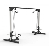 Appareils de musculation à domicile avec système de poulies à câble, machine de crossover à câble avec 4 poignées pour un entraînement complet du corps HQ1235