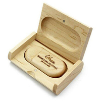 Grosir hadiah promosi Logo kustom Usb kayu 2.0 Flash Disk USB 3.0 stik memori Flash Pen Drive