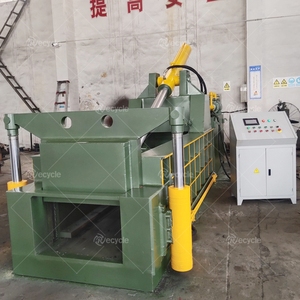 Mejor <span class=keywords><strong>precio</strong></span> Durable Metal Baler Residuos Metal Horizontal Máquina empacadora de latas de aluminio Máquina empacadora - Product Image 3
