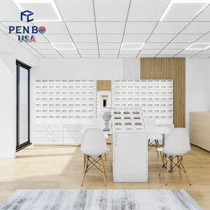 Présentoir à lunettes PENBO personnalisé et pratique pour magasin de détail, vitrine murale pour lunettes de soleil, design de magasin d'optique - Product Image 3