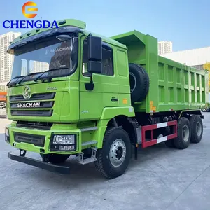 Gebruikt Hete Verkoop China Fabrikant Shanqi Dump Trailer 6X4 10 Wielen Dump Truck Met Fabrieksprijs