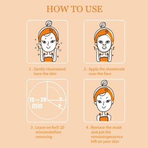 Mascarilla Facial Hidratante, Suavizante y Refrescante para el Cuidado de la Piel, 25 ml, Venta al por Mayor - Product Image 5