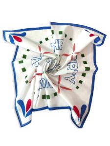 カスタムデジタル印刷スクエア9088コットンヘッドスカーフバンダナ女性用昇華スカーフスタイリッシュなスタイルマルチ機会使用 - Product Image 3