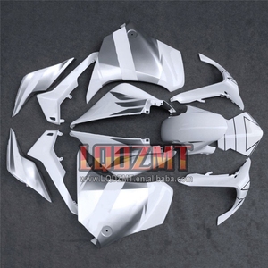 Injection Pour HONDA Crosstourer VFR1200 <span class=keywords><strong>VFR</strong></span> <span class=keywords><strong>1200</strong></span> RR CC 10 11 12 argent brillant 13 120No.20 VFR1200RR 2010 <span class=keywords><strong>2011</strong></span> 2012 2013 Carénages - Product Image 3