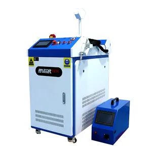 Saldatrice laser 1000w 1500w 2000w 3000w con refrigeratore d'acqua integrato e alimentatore a filo