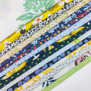 Tela de algodón para niños con diseño personalizado, tela tejida con estampado floral de algodón 100% - Product Image 2
