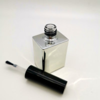 Flacon de vernis à ongles vide de 12 ml, design de mode personnalisé, luxe unique, avec bouchon et pinceau