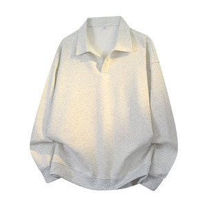 Tùy chỉnh chất lượng cao của nam giới polo Áo sơ mi nam mùa thu và mùa đông polo Áo sơ mi thời trang và giản dị Loose-Fitting polo Áo sơ mi - Product Image 3