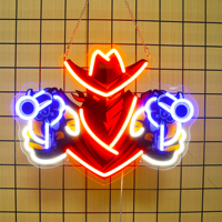 Enseignes au néon en acrylique avec logo personnalisé impression UV Enseignes au néon pour cigarettes Lampes pour fumeurs Décoration d'art mural